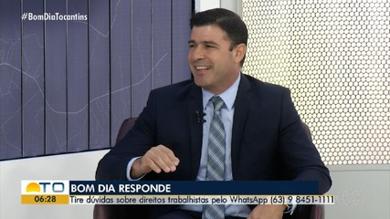 Especialista fala sobre direitos trabalhistas no Bom Dia Responde; confira