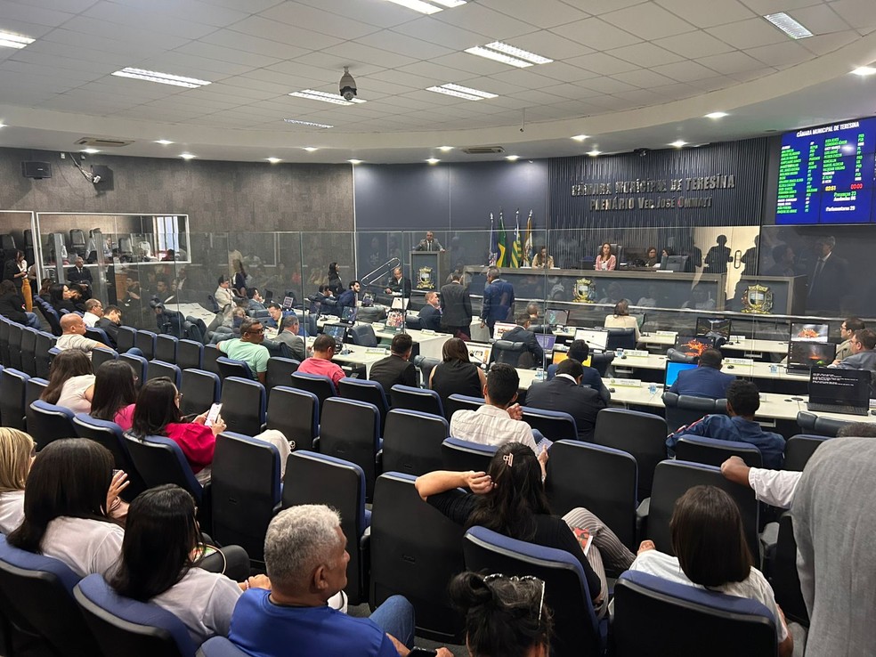 Câmara Municipal de Teresina — Foto: Eric Souza/g1