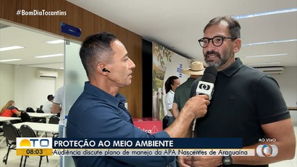 Audiência pública debate manejo de área preservada em Araguaína