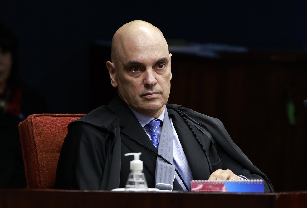Ministro Alexandre de Moraes do STF — Foto: Rosinei Coutinho/STF
