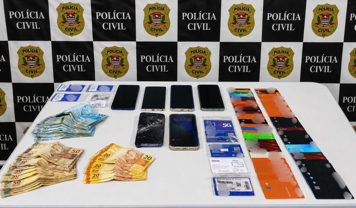 Polícia faz operação contra suspeitos de golpes eletrônicos após vítima do interior de SP perder R$ 20 mil