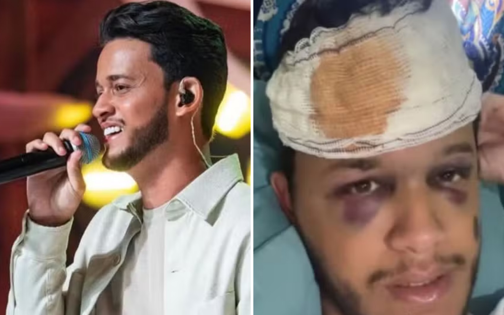 Cantor sertanejo que sofreu traumatismo craniano em acidente teve perda de memória 