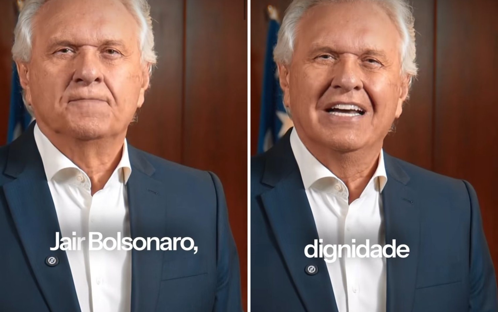 Governador de Goiás diz que prisão de Bolsonaro é ‘tentativa de envergar sua dignidade’ 