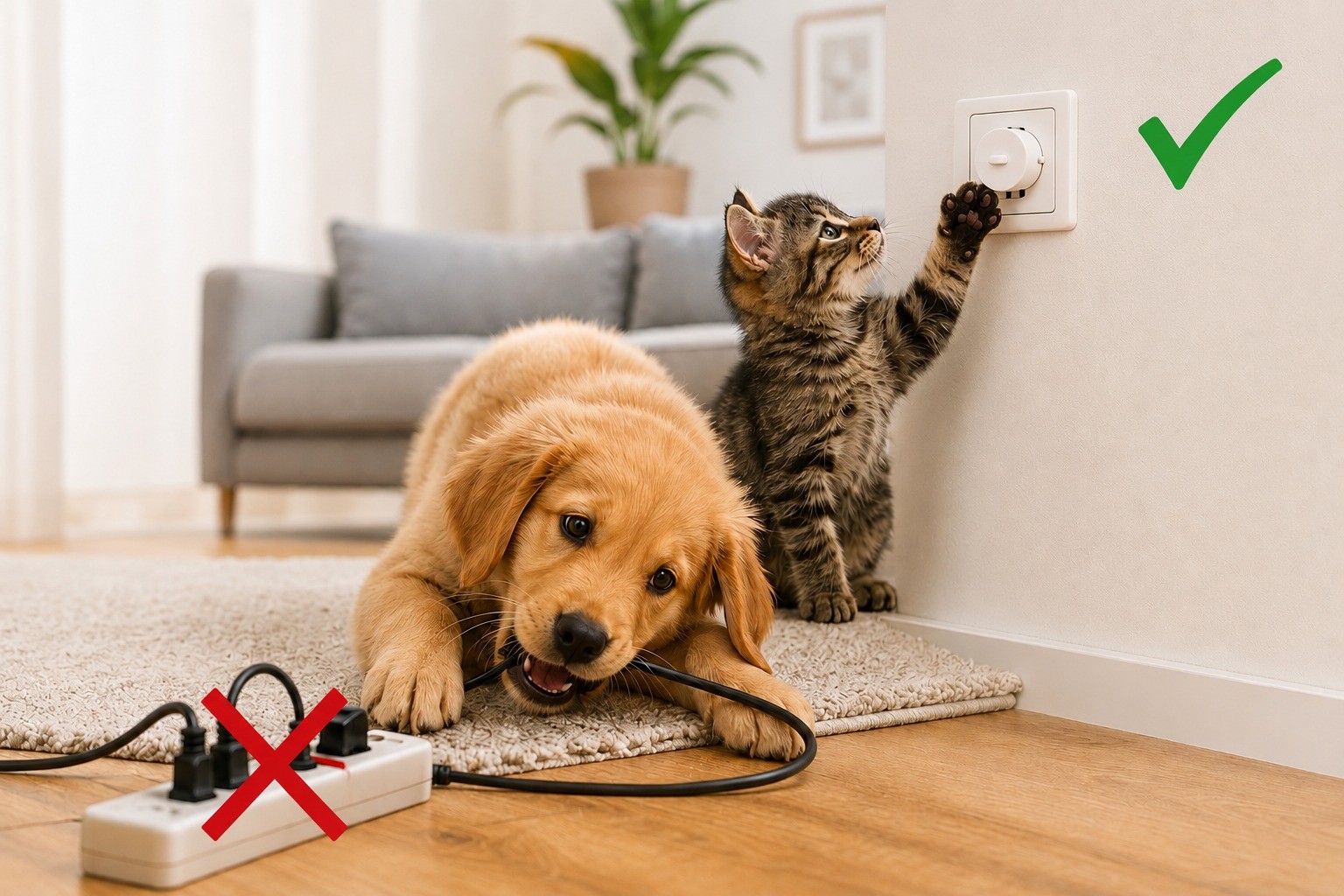 Pets e energia elétrica: Equatorial orienta sobre prevenção de acidentes 
