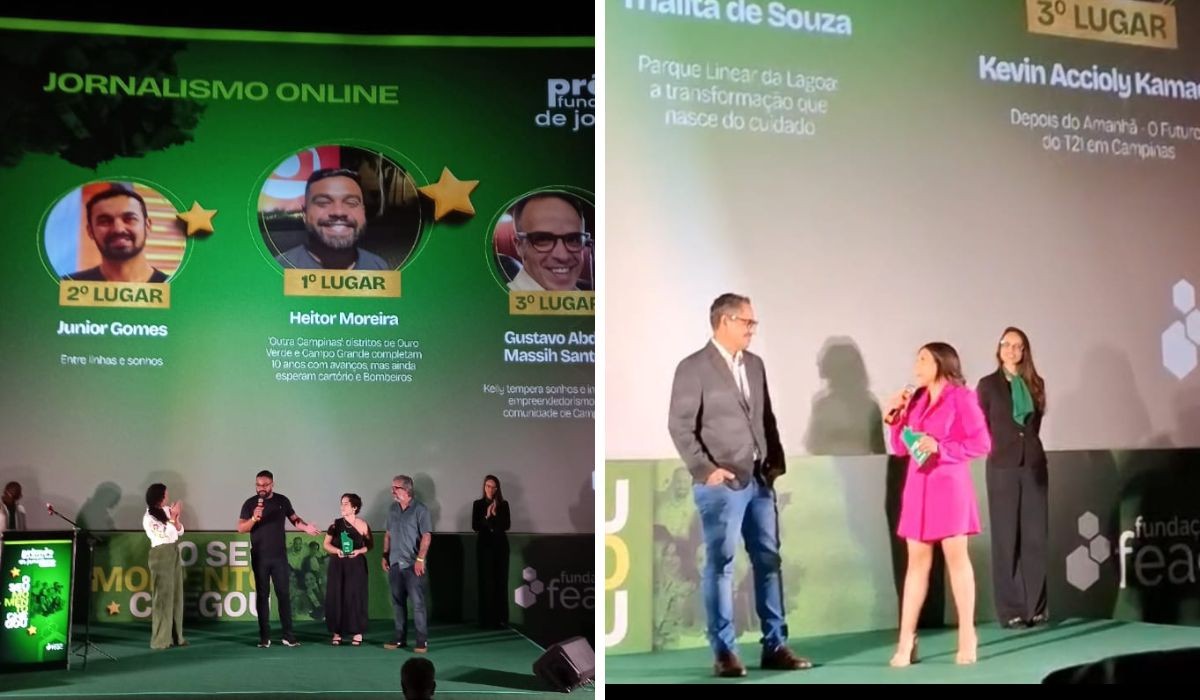 Reportagem do g1 vence categoria do 25º Prêmio Feac de Jornalismo