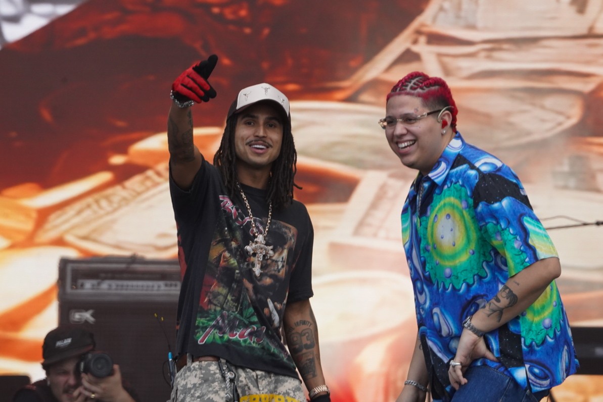 Show de trap sofre com falhas técnicas e atraso na abertura do Dia Brasil do Rock in Rio