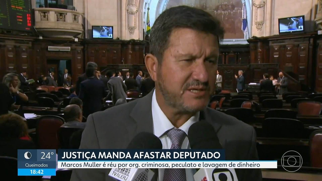 TJ determina novamente o afastamento de Marcos Muller da Alerj; segundo MP, ele continuava frequentando a casa