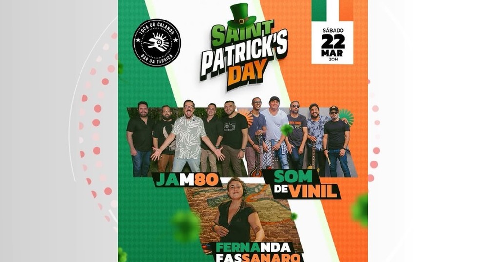 Saint Patrick's Day no Caatinga Rocks — Foto: Divulgação