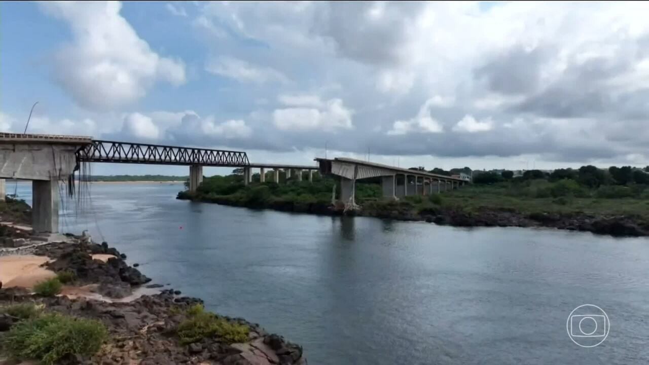 Sobe para dez o número de mortos no desabamento de ponte na divisa do Tocantins com Maranhão