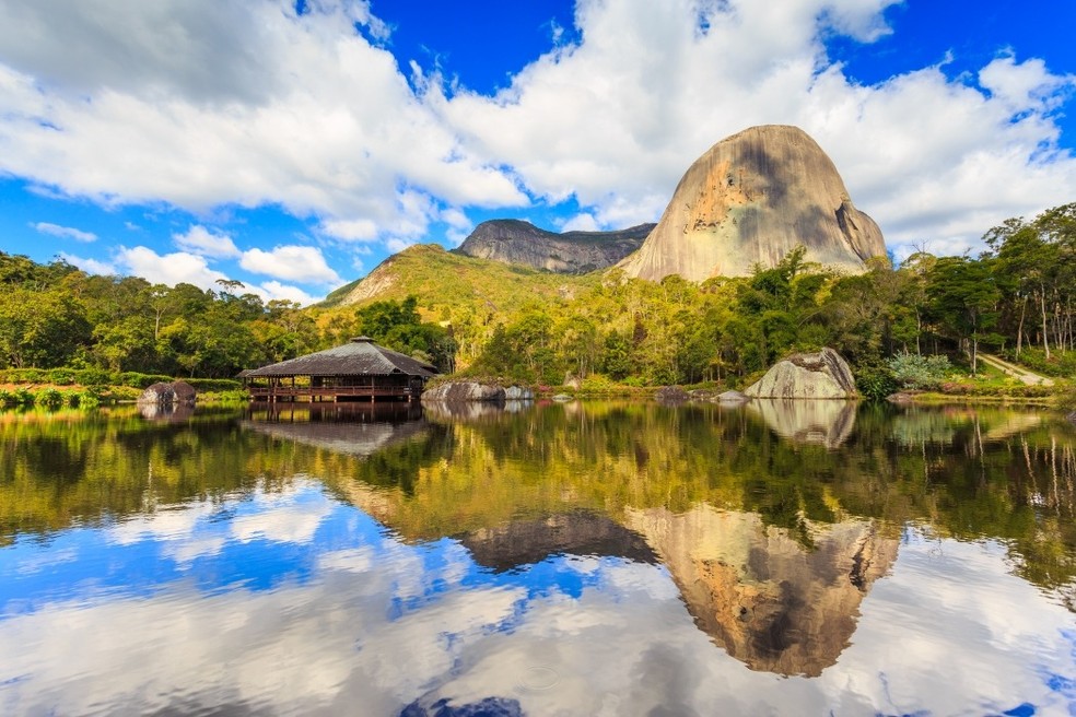 Pedra Azul, em Domingos Martins. Espírito Santo — Foto: Divulgação/Setur
