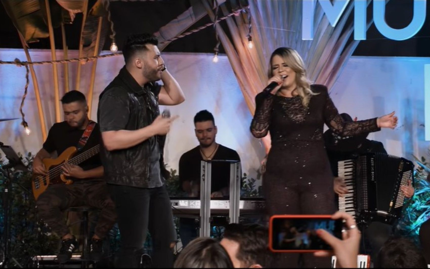 Murilo Huff conta que precisou criar coragem para pedir para gravar música com Marília Mendonça: ‘Ensaiei várias vezes’