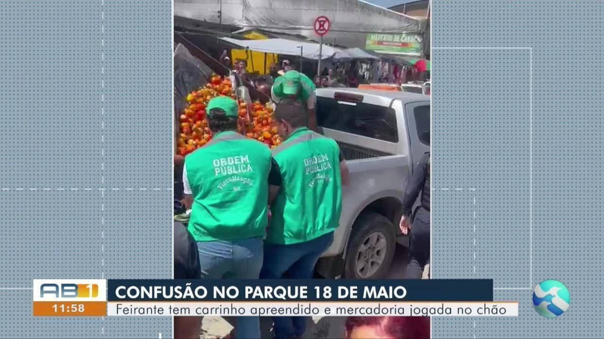 'Me agrediram', diz comerciante que teve carroça recolhida à força na Feira de Caruaru