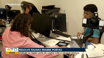 Resolve Palmas retoma atendimentos na unidade do Capim Dourado Shopping