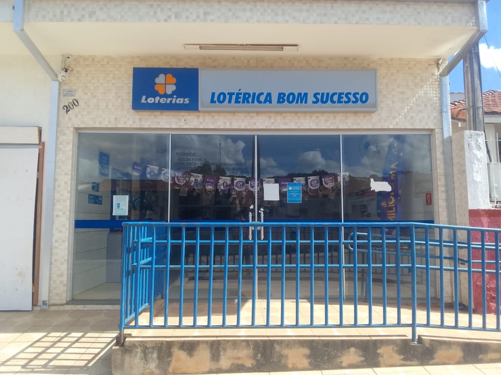 Lotérica que funcionava em Bom Sucesso de Itararé (SP) fechou as portas em setembro deste ano — Foto: Arquivo Pessoal/Wesley Giardino