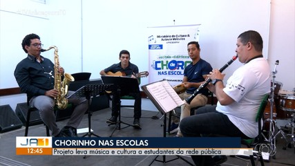 Projeto leva o gênero musical ‘choro’ para escolas públicas de Palmas