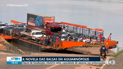 Depois de fiscalização, Marinha reduz capacidade de pessoas em balas na travessia TO e MA