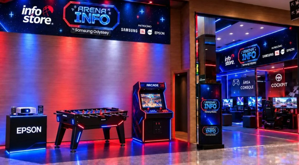 Arena Info: Samsung Odyssey traz games e cosplay ao Amazonas Shopping