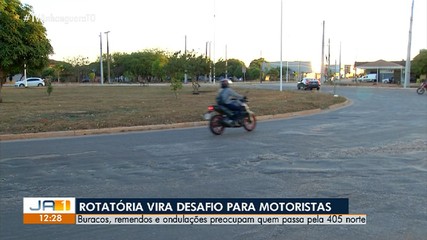 Moradores cobram melhorias em rotatória da região norte de Palmas