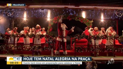 Natal na Praça acontece hoje na Praça da Imprensa