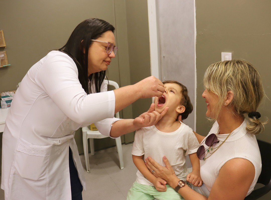 Vacinação contra poliomielite é prorrogada até o final de junho em Minas Gerais