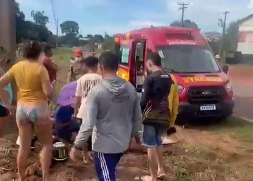 Duas pessoas são atingidas por caminhonete na PA-370; condutor foge sem prestar socorro 