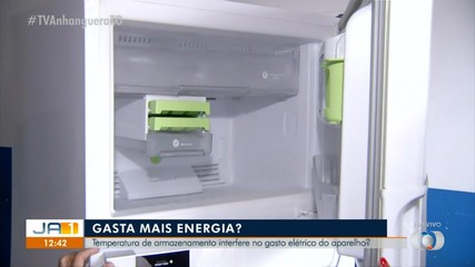 Técnico de refrigeração explica se temperatura dos alimentos interfere no gasto de energia