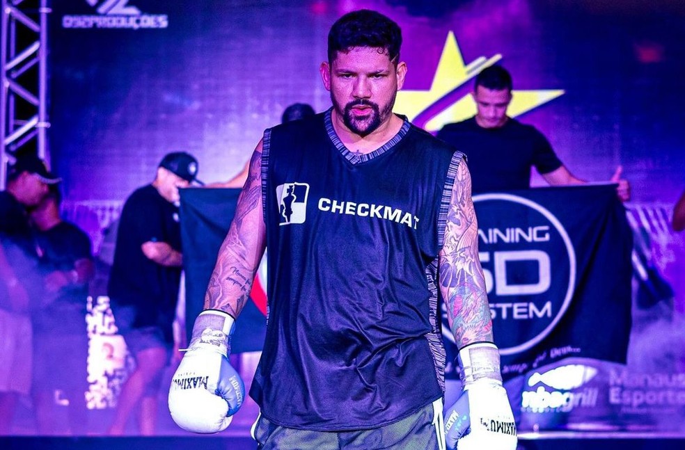Lutador de MMA, Thiago de Melo, foi denunciado por agredir ex-namorada em Manaus. — Foto: Reprodução/Redes Sociais