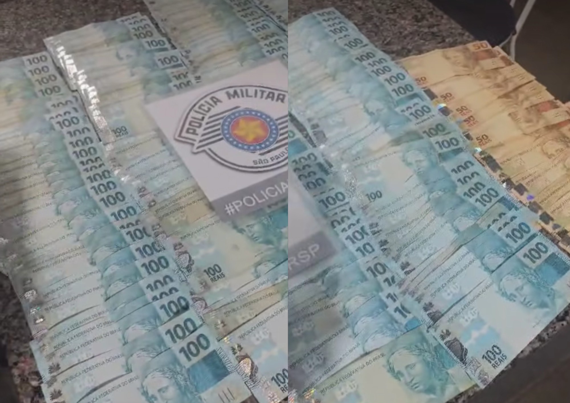 Polícia apreende R$ 14 mil em dinheiro durante abordagem em Barão de Antonina