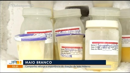 Campanha de Maio Branco reforça a importância da doação de leite materno