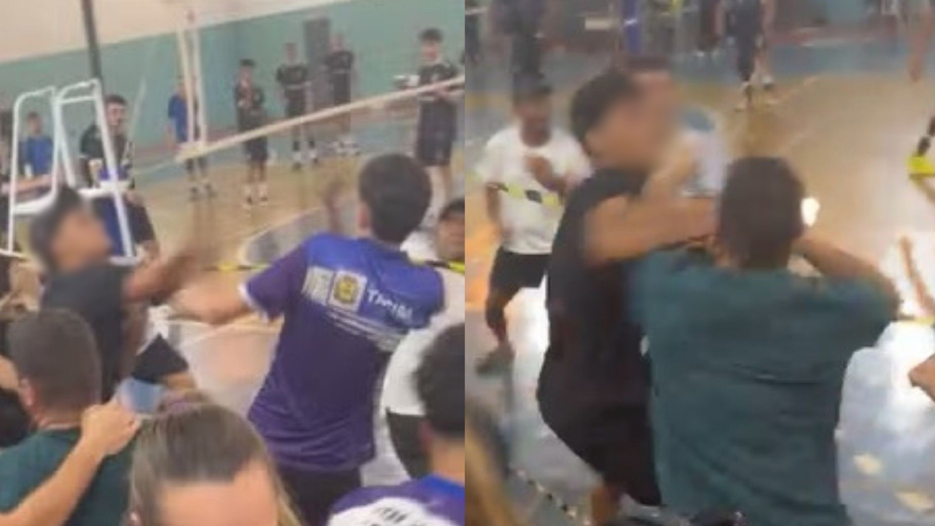 Briga generalizada marca partida dos Jogos Regionais em Tupã; vídeo