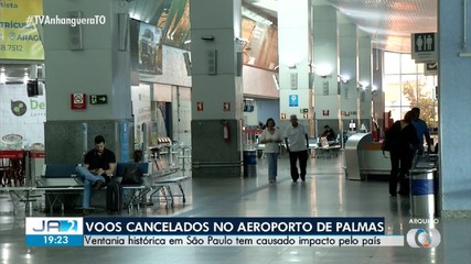 Voos são cencelados no aeroporto de Palmas; saiba mais
