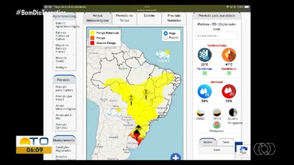 Semana segue com clima seco e quente em todo o estado
