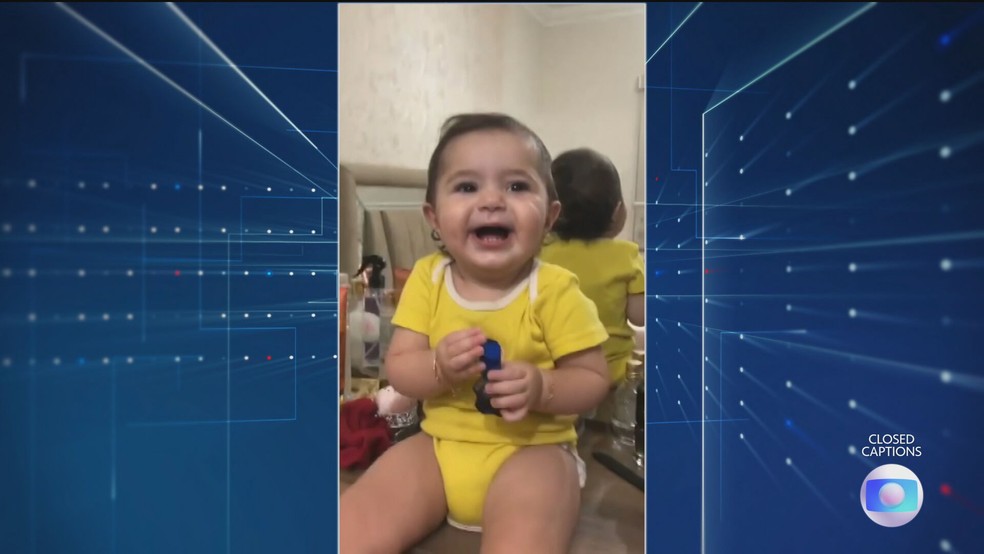 Itamaraty confirma morte de bebê brasileira em bombardeio no Líbano — Foto: Reprodução/TV Globo