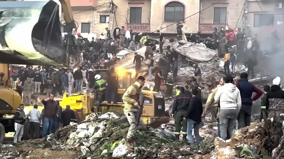 Desabamento de prédio residencial no Líbano deixa 5 mortos; VÍDEO