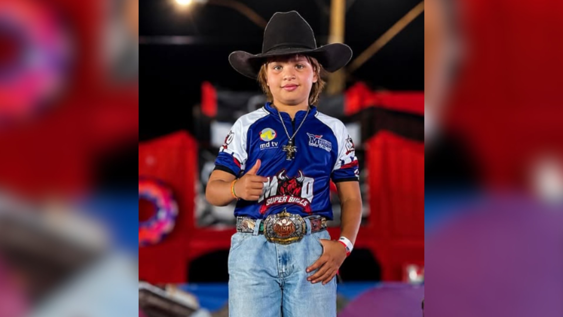 Aos 10 anos, peão enfrenta mini touros de até 400 kg em rodeios e sonha com campeonato mundial: 'Treinar duro para montar fácil'