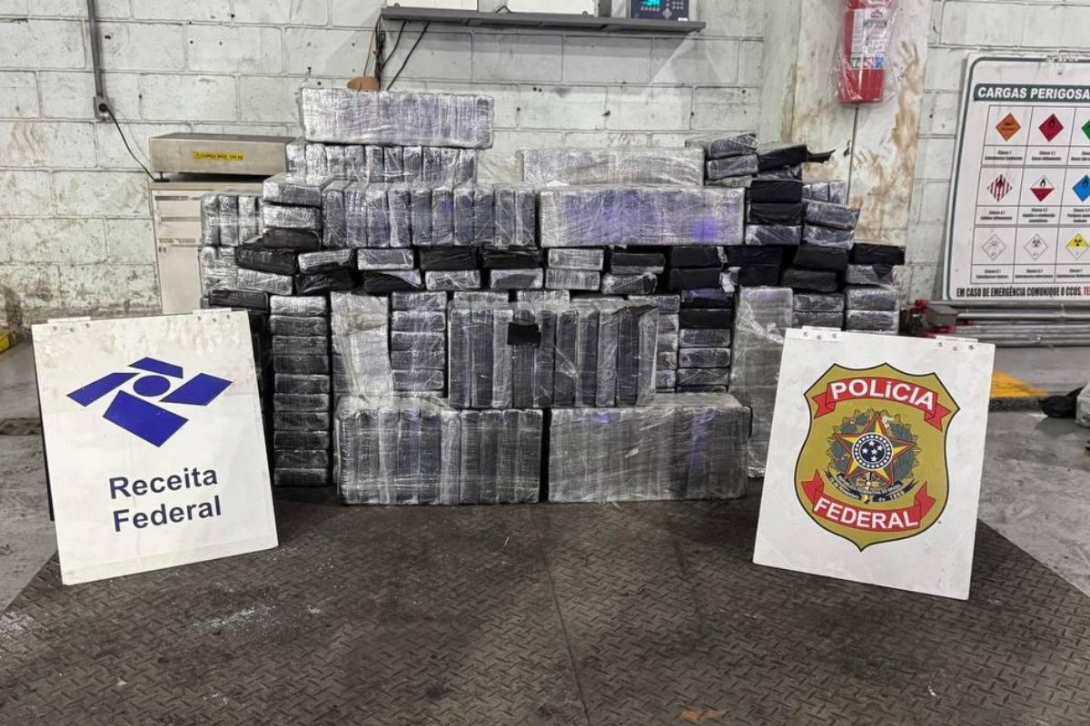 Federal Revenue seizes 448 kg of cocaine in two operations in the Port of Santos