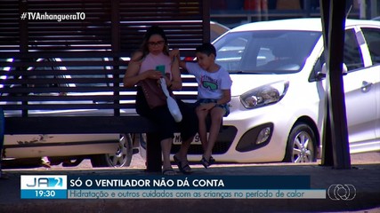 Veja cuidados essenciais com as crianças no período do calor