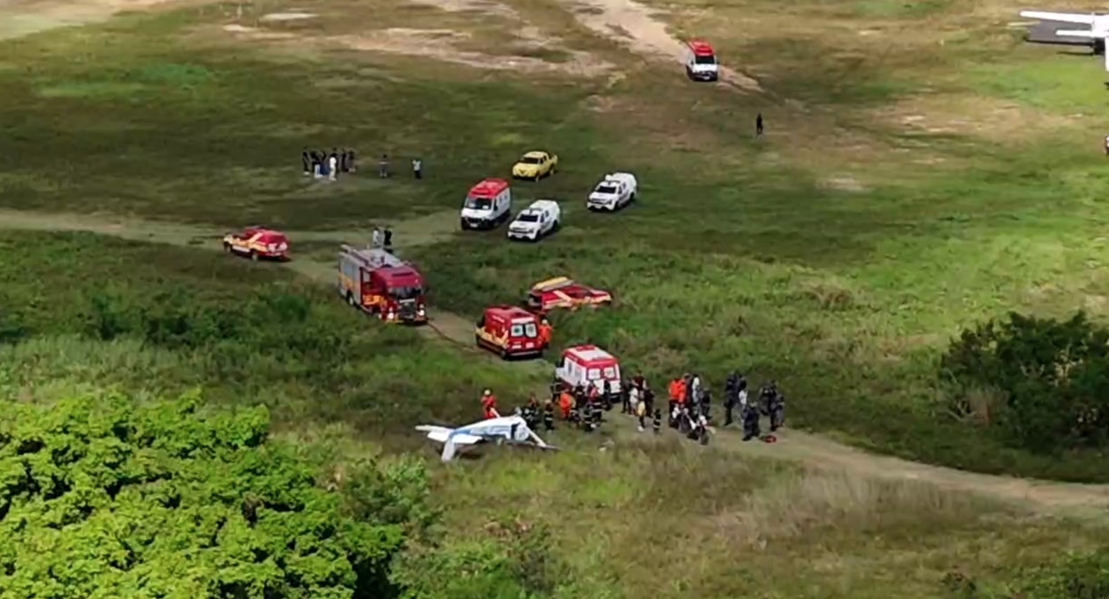 Morre segunda vítima da queda de avião monomotor em Manaus