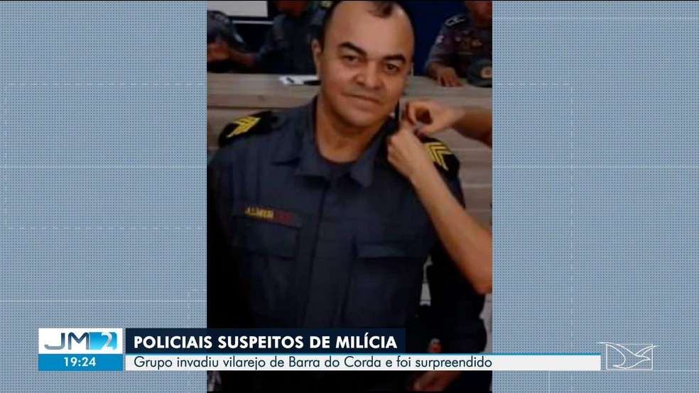 Policiais militares suspeitos de milícia são surpreendidos em emboscada e um morre carbonizado no MA — Foto: Reprodução/TV Mirante
