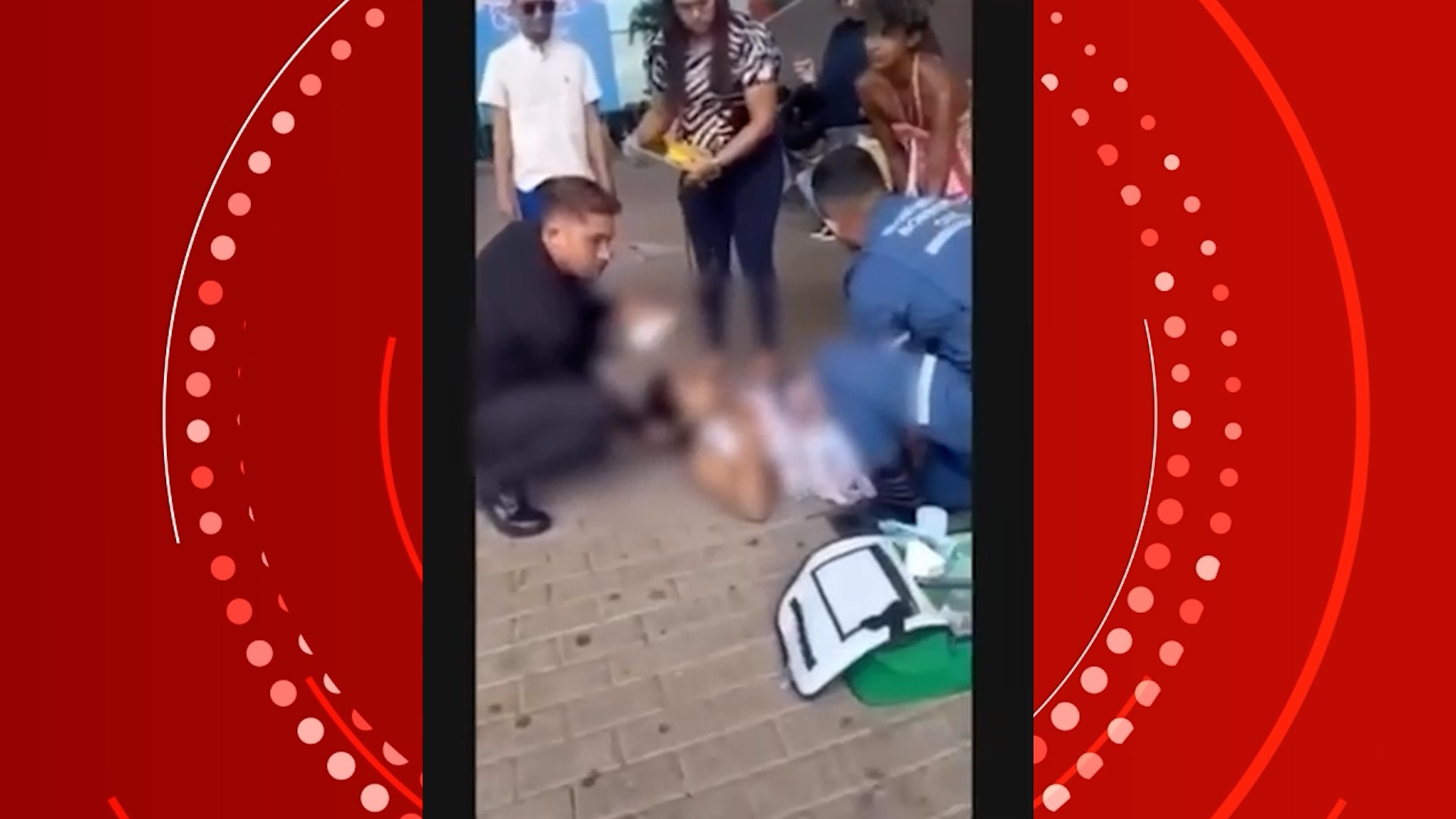 Jovem dá à luz na calçada de shopping com auxílio de bombeiro civil em Imperatriz