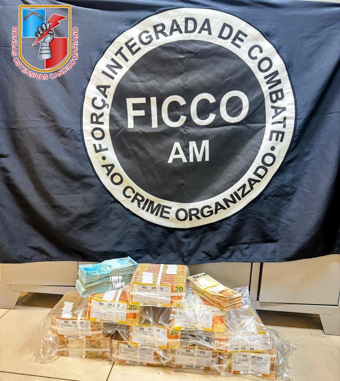 Cerca de R$ 390 mil em espécie são apreendidos e polícia investiga desvio de verba pública em Manaus
