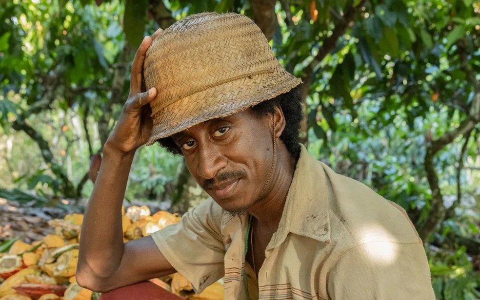 Ator baiano Evaldo Macarrão interpretou Jupará em Renascer — Foto: Fábio Rocha/Globo