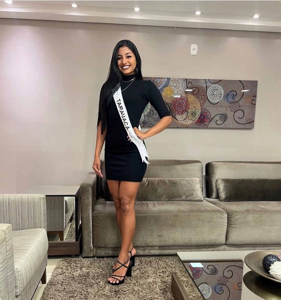Rafaela Leitte representa Tarauacá — Foto: Arquivo pessoal