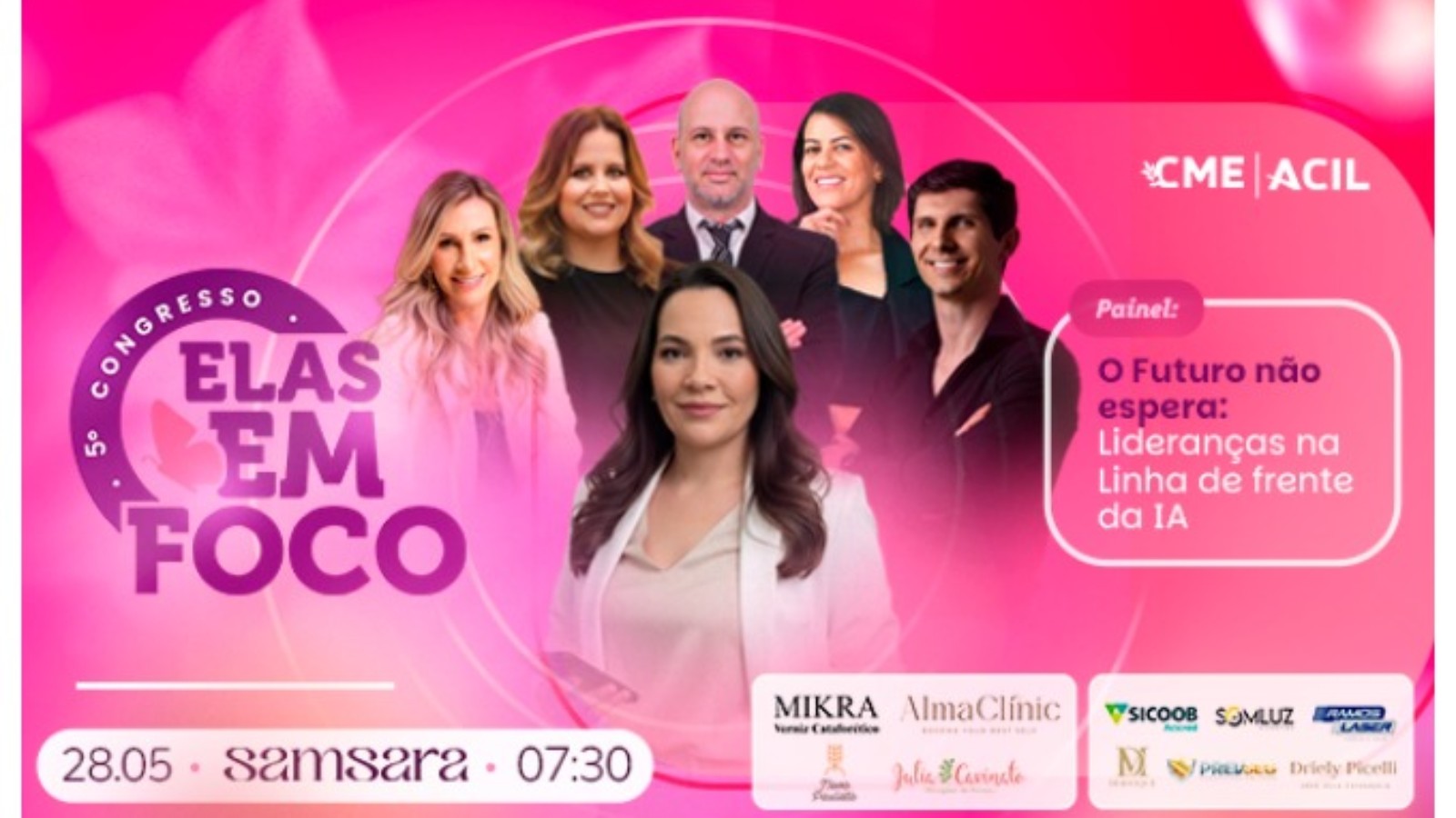 Elas em Foco 2026 entra na contagem regressiva com foco em liderança feminina e IA