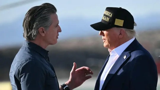 A perigosa 'guerra' entre Trump e o governador da Califórnia em meio aos protestos em Los Angeles