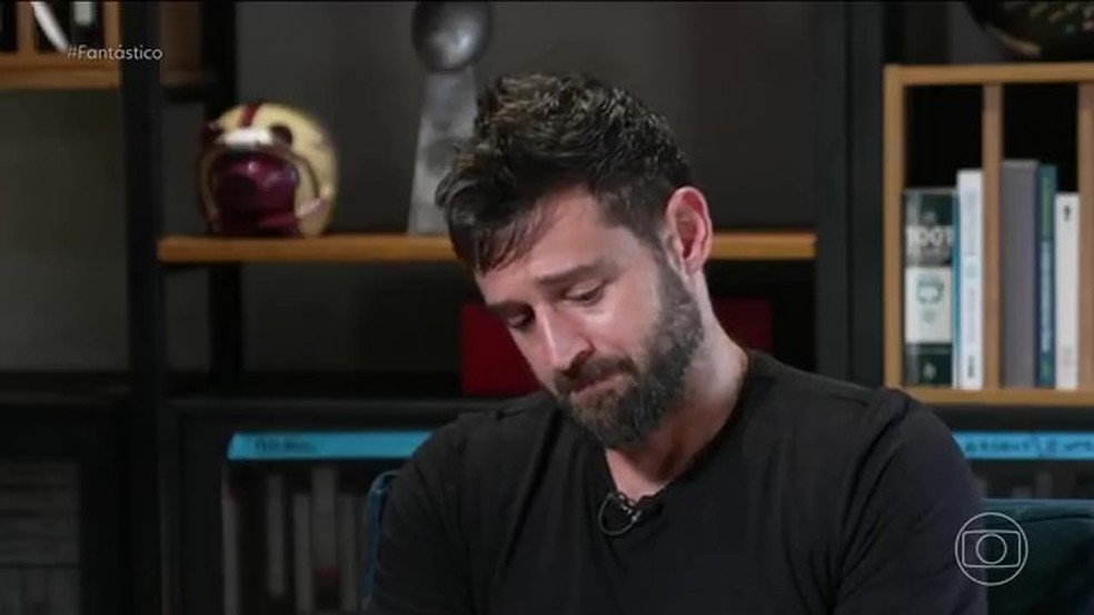 Filho de Oscar Schmidt revela detalhes do último ano de vida do pai após câncer no cérebro: 'não era o mesmo' — Foto: Reprodução/TV Globo