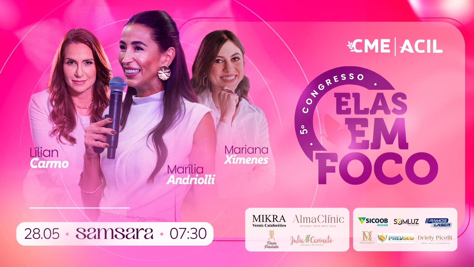 Elas em Foco 2026 inspira mulheres a liderar na era da inovação