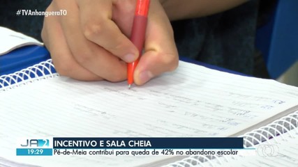 Tocantins registra queda de 42% no abandono escolar com o programa Pé-de-Meia