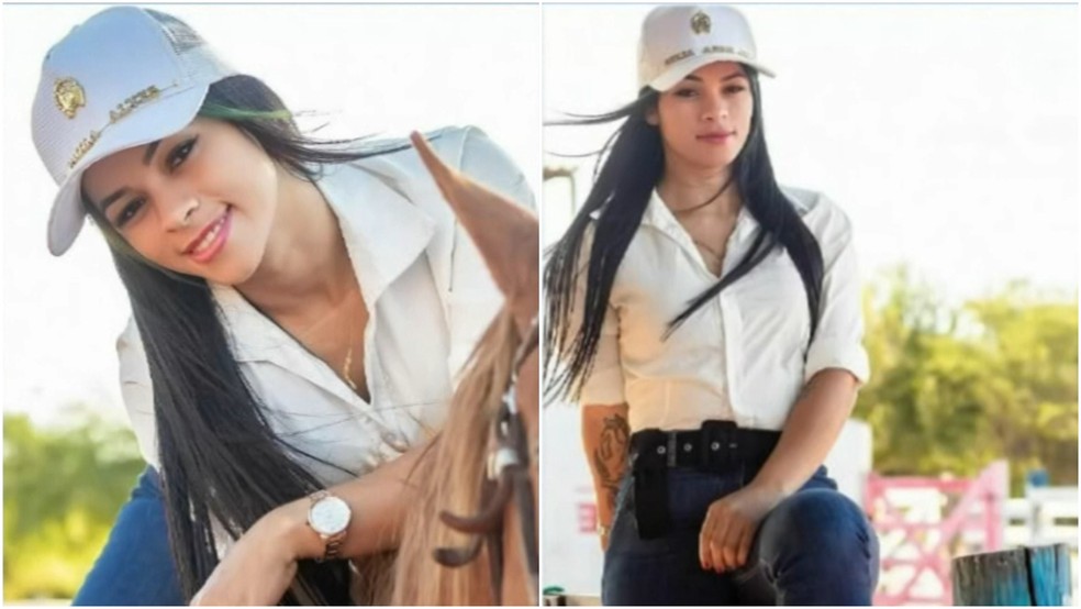 Influenciadora com mais de 340 mil seguidores nas redes sociais é agredida pelo com taco de sinuca — Foto: Arquivo pessoal