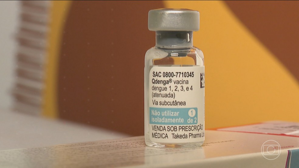 Prefeitura de Fortaleza amplia pontos de vacinação contra a dengue. — Foto: Jornal Nacional/ Reprodução